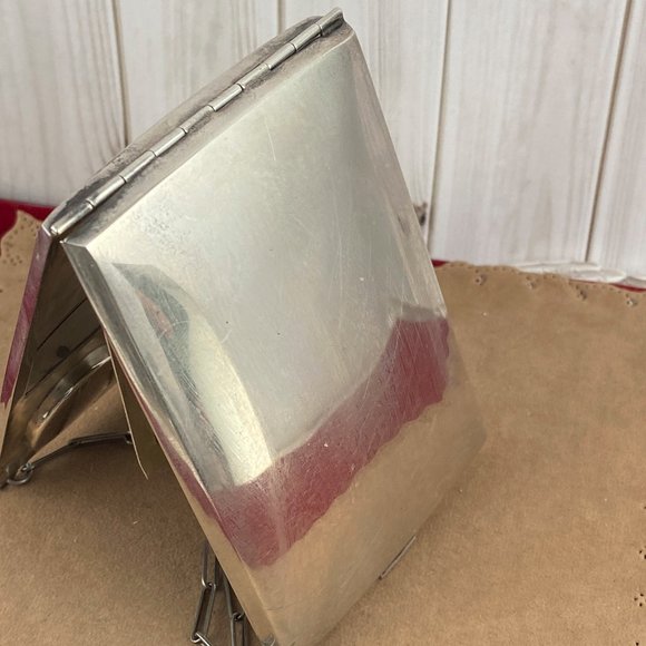 Vintage exceptional 1920's Handmade Ladies Sterling Silver Dance Purse - Picture 3 of 13